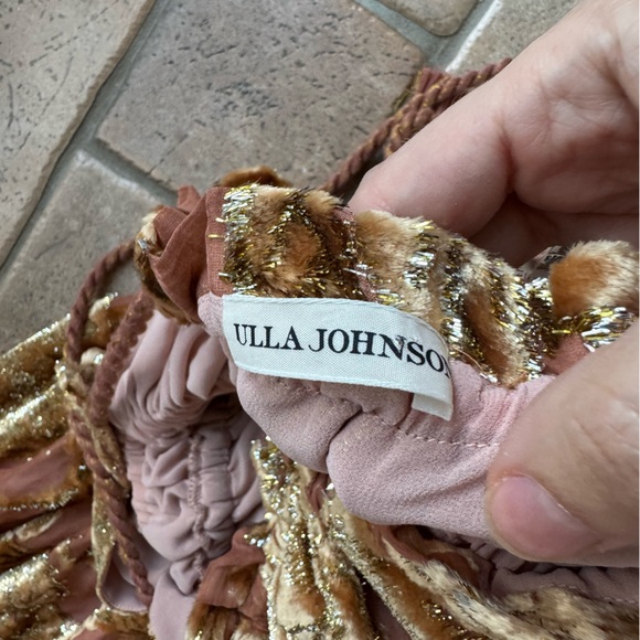 Ulla Johnson GIA DRESS Rose Gold - mordernwear.com